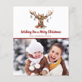 バジェットクリスマスディアーオーナメントホリデーフォト