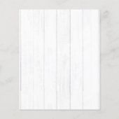 バジェットクリスマスディアーオーナメントホリデーフォト (裏面)