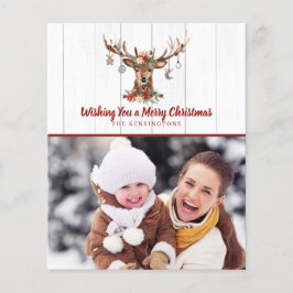 バジェットクリスマスディアーオーナメントホリデーフォト