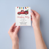 バジェットクリスマストラック&ライツクリスマスパーティー チラシ (手)