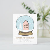 バジェットクリスマスニューホームホリデーカード (スタンド正面)