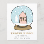 バジェットクリスマスニューホームホリデーカード (正面)