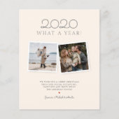 バジェットクリスマスハンドドロータータンチェックフォトホリデー (正面)