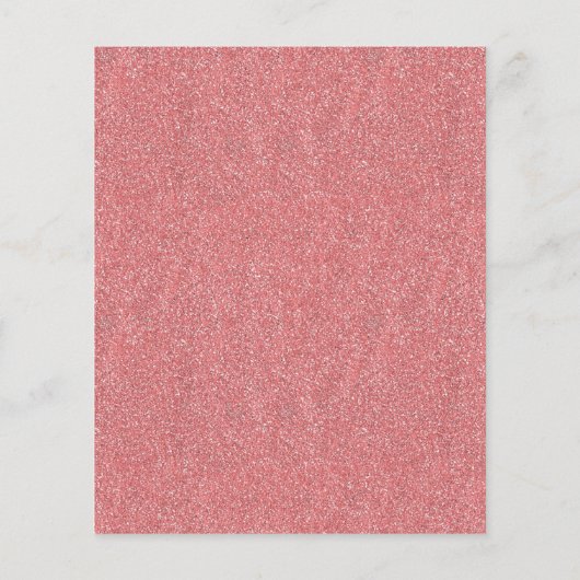 バジェットクリスマスバラ金ゴールドピンクグリッター写真 (裏面)