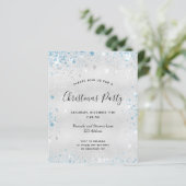 バジェットクリスマスパーティーシルバーグリッター招待 (スタンド正面)