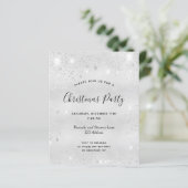 バジェットクリスマスパーティーシルバーグリッター招待 (スタンド正面)