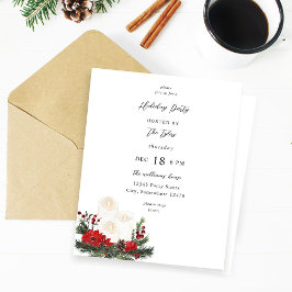 バジェットクリスマスベリー&キャンドルホリデーパーティー