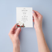 バジェットクリスマスベリー&キャンドルホリデーパーティー チラシ (手)