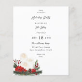 バジェットクリスマスベリー&キャンドルホリデーパーティー チラシ (正面)