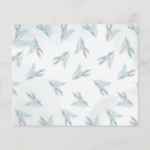 バジェットクリスマスホリデークッキースワップレシピカード (裏面)