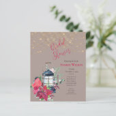 バジェットクリスマスランタンポインセティアエバーグリーン (スタンド正面)