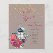 バジェットクリスマスランタンポインセティアエバーグリーン (正面)