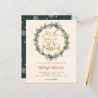 バジェットクリスマスリースこのシーズン結婚ズ