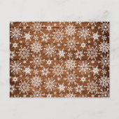 バジェットクリスマスレッドトラック3 PHOTOホリデーカード ポストカード (裏面)