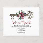 バジェットクリスマス鍵ウェーブムーヴホリデーカード (正面)