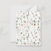 バジェットクリスマス1写真アーチ水の色の休日 ノートカード (裏面)