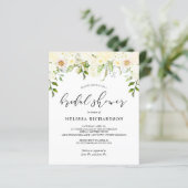 バジェットクリームフローラブライダルシャワー招待 (スタンド正面)