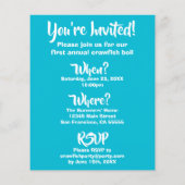 バジェットクロウフィッシュ年間家族懇親会パーティー (裏面)