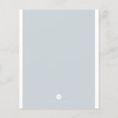 バジェットクールグレーウォーター色花模様ツインズバプテスマ チラシ (裏面)