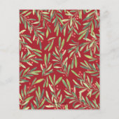 バジェットグエレガントリーネリークリスマスパーティの招待状 (裏面)