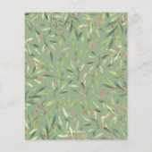 バジェットグエレガントリーネリークリスマス招待状 (裏面)