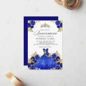 バジェットグラムブルードレスフローラ15thキンセアニラ ノートカード (正面/裏面インサイチュ)