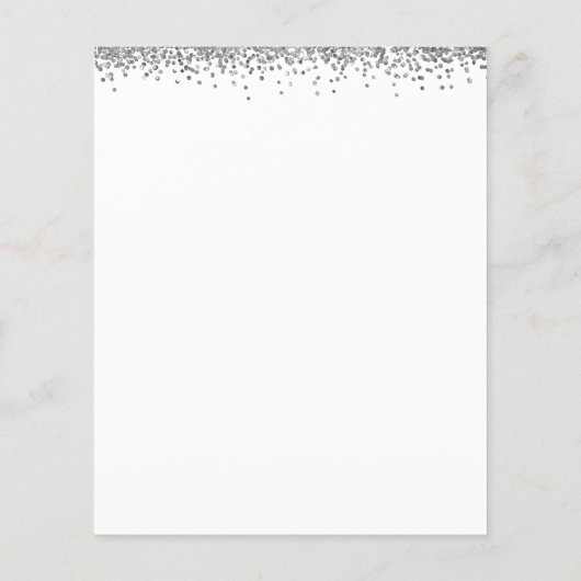 バジェットグラードフォトシルバーグリッターありがとう (裏面)