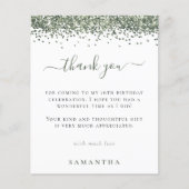 バジェットグリーングリッター写真甘い16ありがとう (正面)