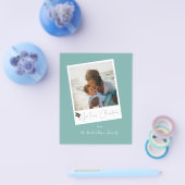 バジェットグリーンビーチイインスタントフォトメリークリスマス チラシ (シングル)