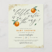 バジェットグリーンリトルかわいこちゃんオレンジ赤ちゃんシャワー (正面)