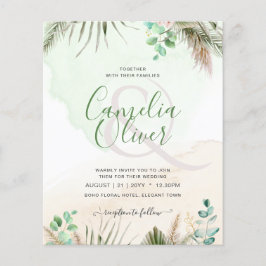 バジェットグリーンリーユーカリプサスグラス結婚ズ