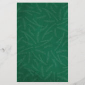 バジェットグリーン金ゴールドアーチジョイフォトホリデーカード (裏面)