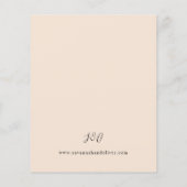 バジェットグリーン&テラコテ結婚ータフローラズS2 -BGE (裏面)