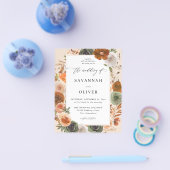 バジェットグリーン&テラコテ結婚ータフローラズS2 -BGE チラシ (シングル)