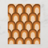 バジェットグルービーレトロデザインブラウンウェディングアクト (裏面)