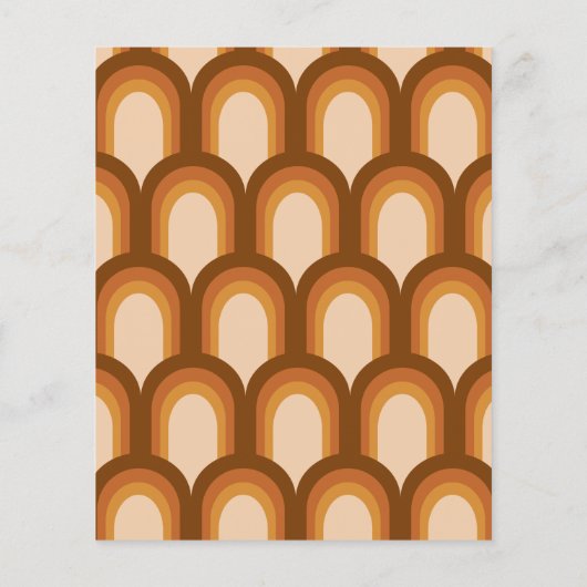 バジェットグルービーレトロデザインブラウンウェディングアクト (裏面)