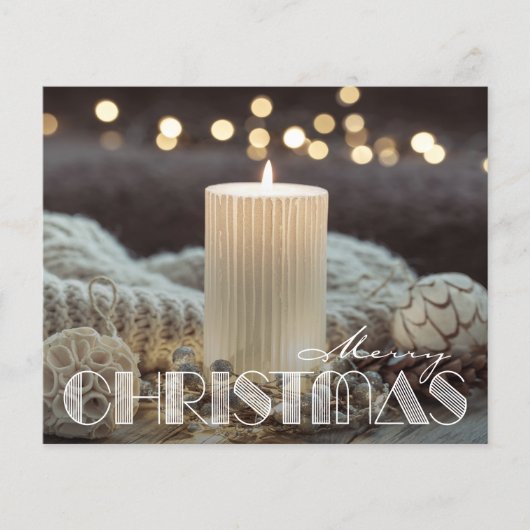 バジェットコージーメリークリスマスグリーティングカード (正面)