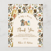 バジェットコーヒーベビー醸造ベビーシャワーありがとう (正面)