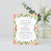 バジェットコーラルピーチフローラフォトボタニッ結婚クス (スタンド正面)