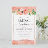 バジェットコーラルピーチブライダルシャワールンチョン (スタンド正面)