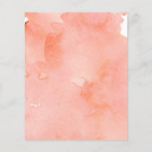 バジェットコーラルピーチブライダルシャワールンチョン チラシ (裏面)