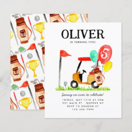 バジェットゴルフカートバッグバルーンキッズゴルファー誕生日