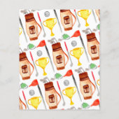 バジェットゴルフカートバッグバルーンキッズゴルファー誕生日 チラシ (裏面)