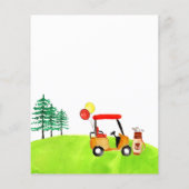 バジェットゴルフパルティースイングバイボーイズ子供の誕生日 (裏面)