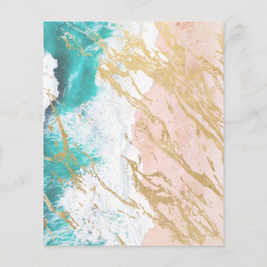 バジェットゴールデンビーチいかり結婚式招待状 (裏面)