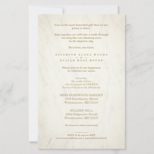 バジェットゴールデンレースオーナメントフェロッシュフォトカップル (裏面)