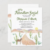 バジェットサウスウエストデザートアドベンチャーベビーシャワー (正面/裏面)