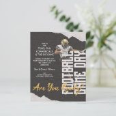 バジェットサッカープレーヤーゲームデイブラック招待状 (スタンド正面)