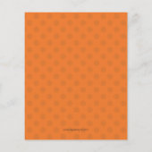 バジェットサッカー誕生日フォト招待状 (裏面)