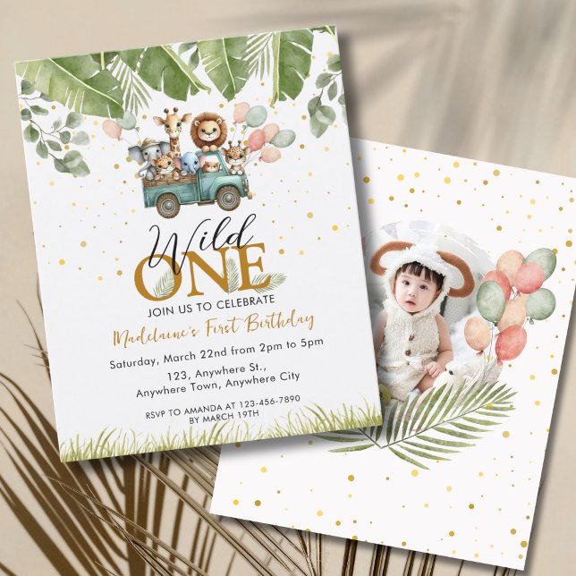 バジェットサファリ写真1stワイルドワンファースト誕生日 (クリエイターアップロード済み)